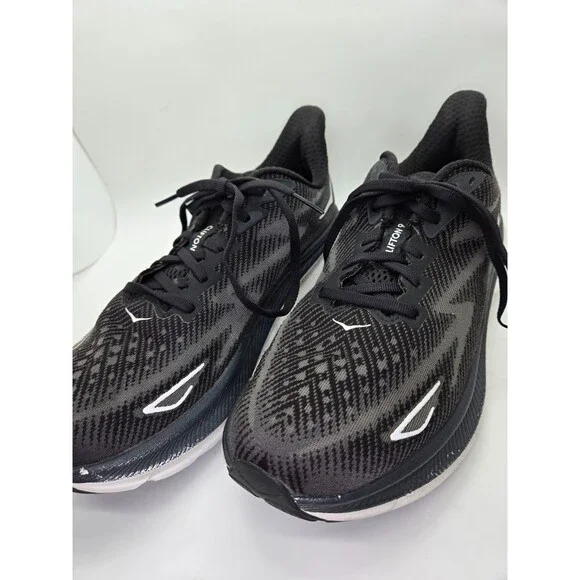 Hoka Clifton 9 Shoes Women's 9 B Black - Picture 4 of 8